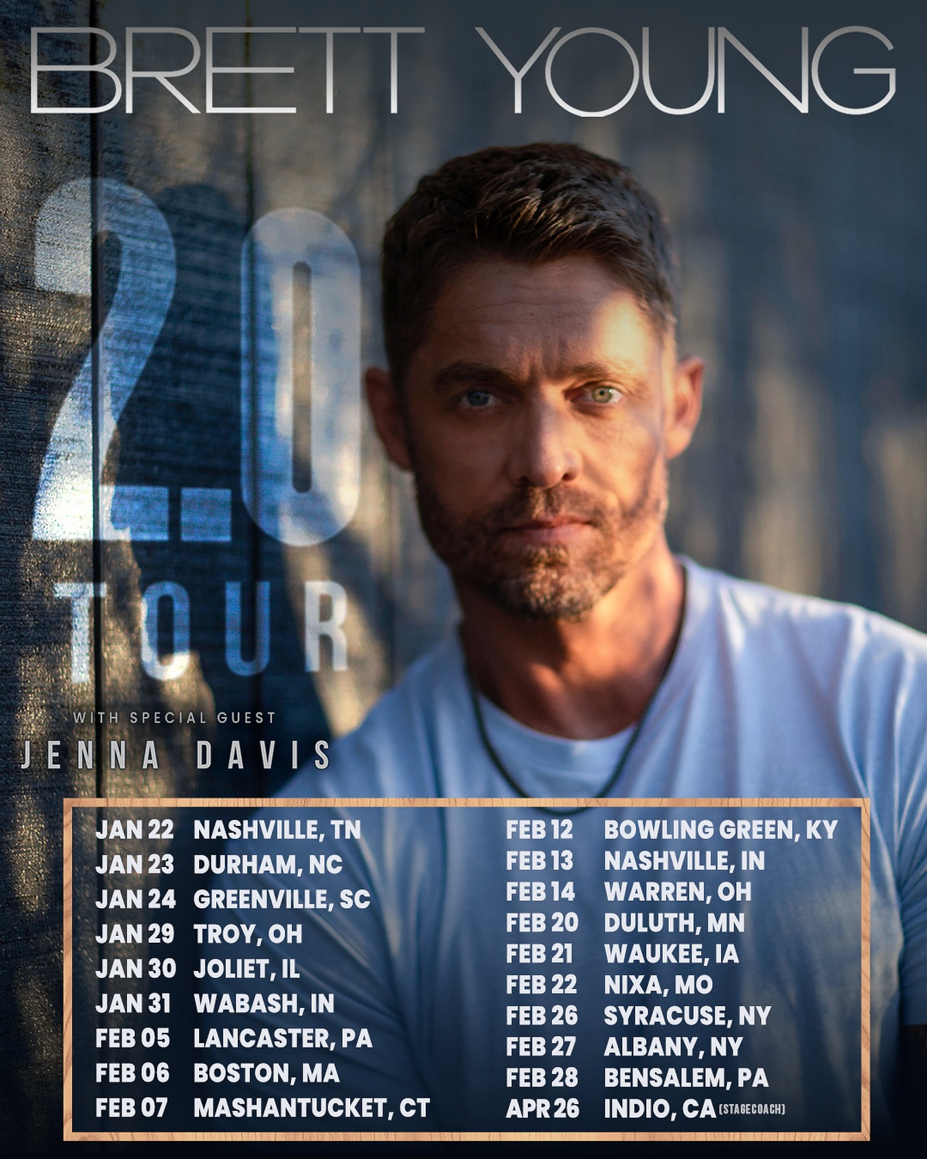 Jenna Davis Tour Poster 2026